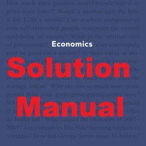 Test Bank for Economics by Daron Acemoglu & David Laibson
