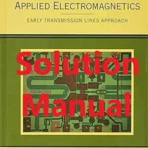 Solution Manual for Applied Electromagnetics by Wentworth