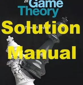Solution Manual A Course in Game Theory Thomas Ferguson