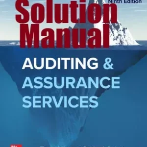 Solution Manual Auditing & Assurance Services 9th Edition Timothy Louwers Penelope Bagley Allen Blay