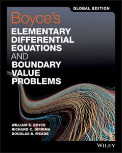 Solution Manual for Boyce's Elementary Differential Equations and Boundary Value Problems 11th Global Edition William