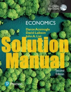 Test Bank for Economics by Acemoglu Global Edition by Acemoglu and Laibson