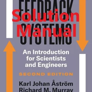 Solution Manual Feedback Systems: An Introduction for Scientists and Engineers 2nd Edition Karl Åström Richard Murray