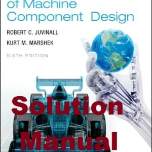 Solution Manual for Fundamentals of Machine Component Design 6th ed by Robert C. Juvinall