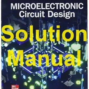Solution Manual Microelectronic Circuit Design 6th Edition Richard Jaeger Travis Blalock
