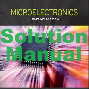 Solution Manual for Microelectronics 2nd edition International Student Version by Razavi