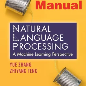 Solution Manual Natural Language Processing Yue Zhang Zhiyang Teng