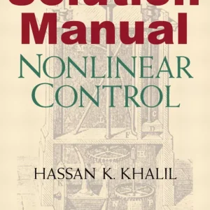 Hassan Khalil Nonlinear Control Solutions Manual
