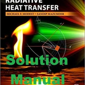 Solution Manual Radiative Heat Transfer 4th Edition Michael Modest