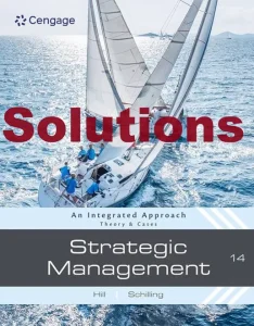 Solution Manual Strategic Management 14th Edition Charles Hill Melissa Schilling
