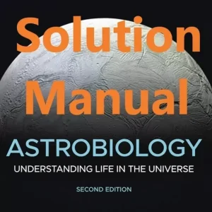 Download Solution Manual for Astrobiology by Cockell 2nd edition