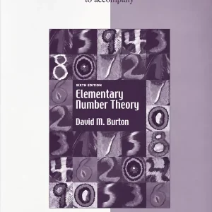 Download Solution Manual for Elementary number Theory by Burton 6th Edition