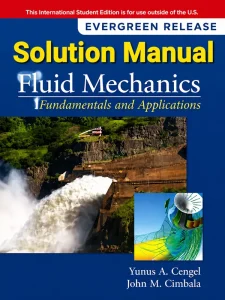 Download Solution Manual for Fluid Mechanics by Cengel and Cimbala 2024 release
