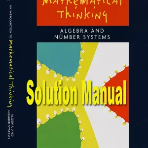 Download Solution Manual for An Introduction to Mathematical Thinking by Gilbert and Vanstone