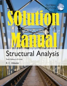Solution Manual for Structural Analysis by Hibbeler 10th SI units global edition