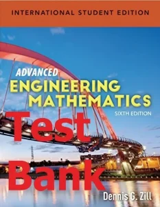 Solution Manual for Advanced Engineering Mathematics by Zill International Student Edition
