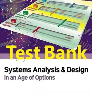 Test Bank for Systems Analysis & Design by Spurrier and Topi 2nd Edition Download
