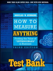 Download Test Bank for How to Measure Anything by Hubbard 3rd edition