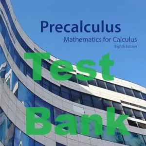 Test Bank for Precalculus 8th Edition James Stewart Lothar Redlin